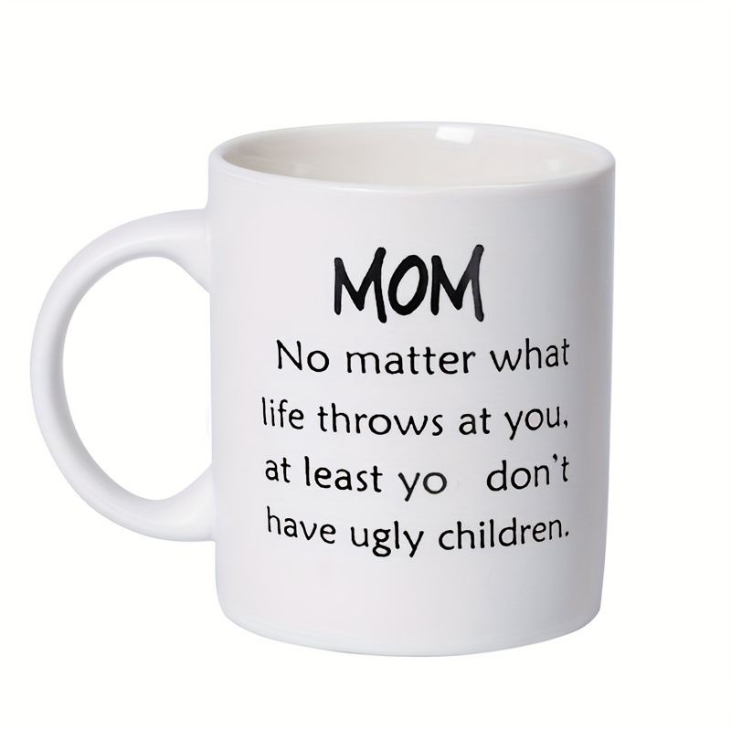 Mom Ceramic Coffee Mug White Tea Mug For Mom Classic - Temu