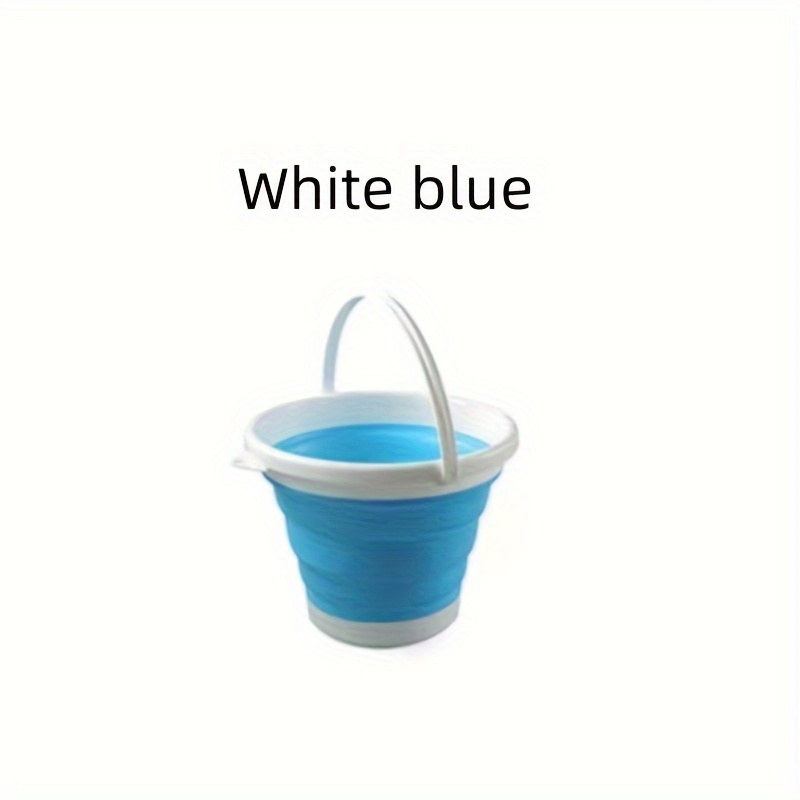 3L Collapsible Bucket Portable Folding Water Bucket Car Washing Fishing  Bucket Household Plastic Travel Outdoor Camping