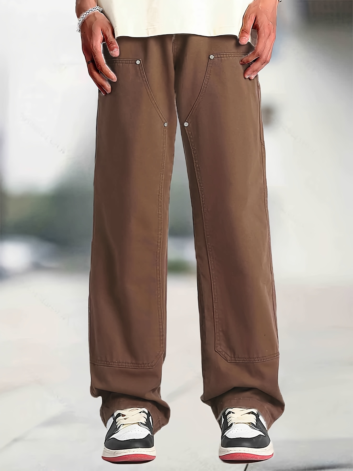 Side Pocket Pants For Men - Temu Canada
