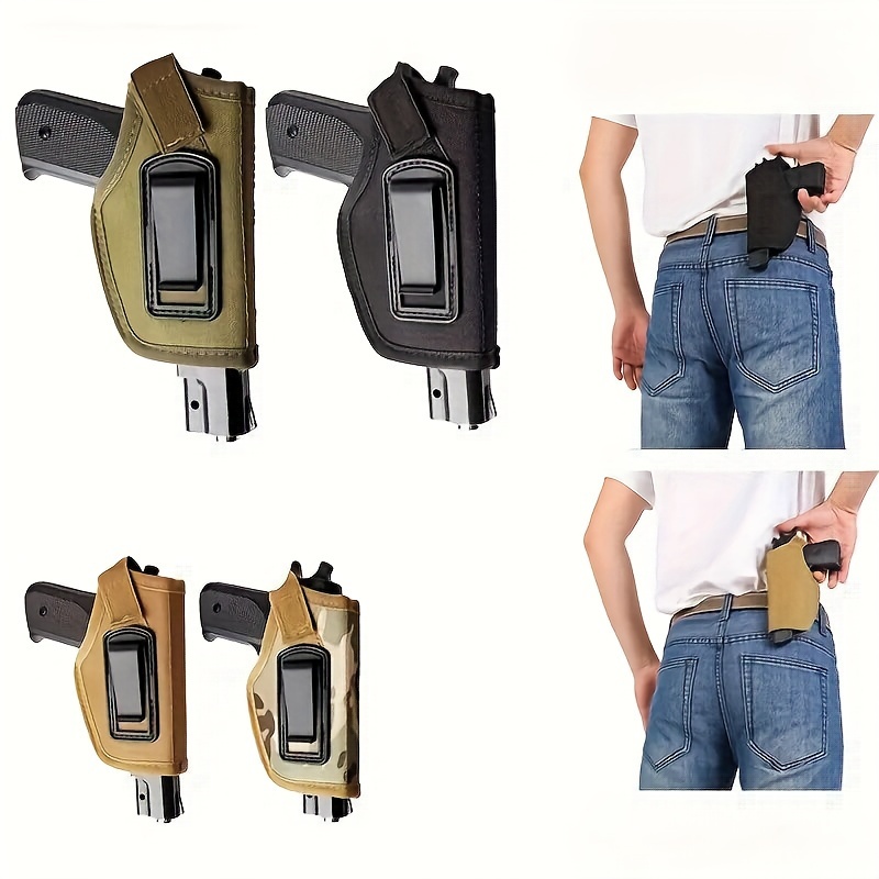 Goldmiky Fondina Pistola Nascosta Porta Pistola, Tactical Pistol Holster  Portatile Regolabile Fascia in Vita Elastica in Neoprene per Pistola Glock  P238, Ruger LCP e Pistole Simili (40in/102cm) : : Sport e tempo