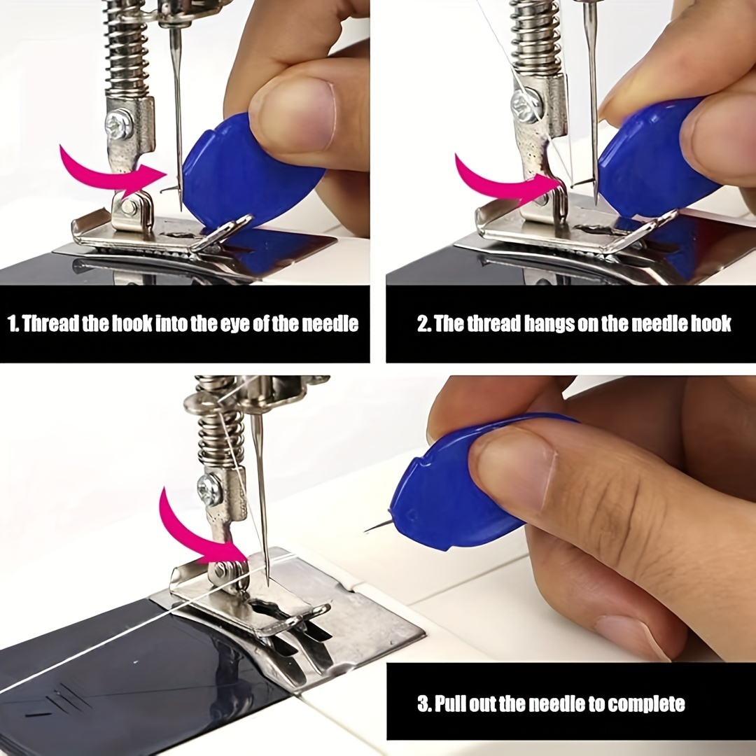 Cómo enhebrar agujas de coser a mano  Agujas de coser, Enhebrar maquina de  coser, Aguja de coser a mano