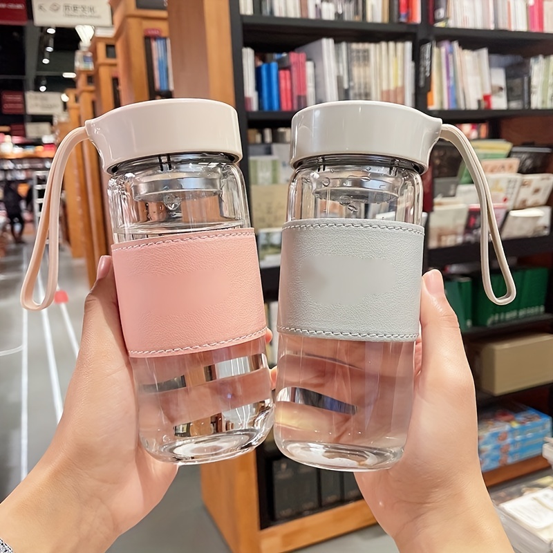 Zimtky Teeglas Heiße Hand hält den Topf transparentes Glas Teeware Mit  Filter