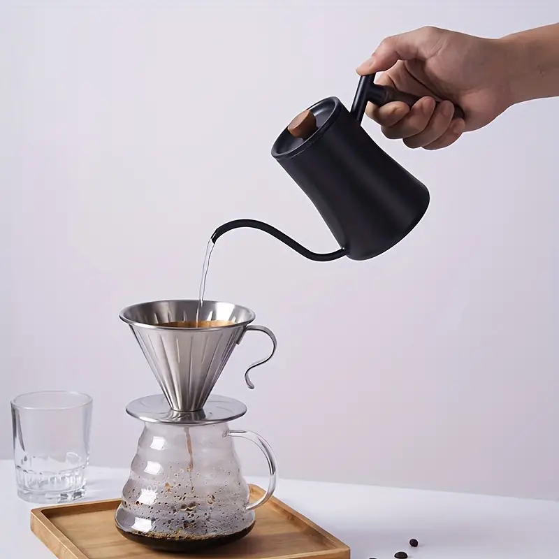 Stainless Steel Coffee Pot Hand Drip Tea Coffee Kettle Hand - Temu