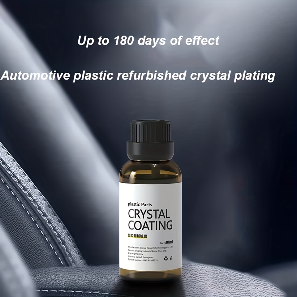 30ml Plastic Refurbished Crystal Coating Wax Auto Interior Car Plastic Renovated
