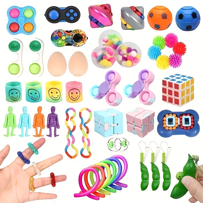 Random Fidget Toys Fantasy Funny Mystery Gifts Pack - Temu