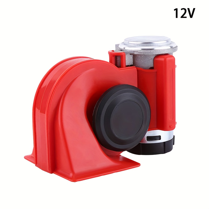 12v /24v Snail Air Horn Car Accessory Super Loud Dual Tone - Temu