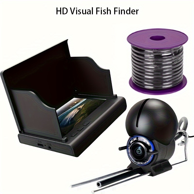 1pc Fishing Finder Fishing Camera Hd Screen Outdoor Underwater