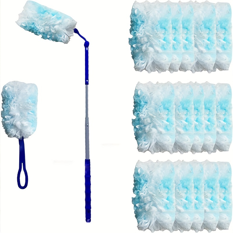 

Set, Disposable Electrostatic Duster, Non-dusty Crevice Cleaning Electrostatic Dusting Brush, Dust Sweeping Disposable Chicken Feather Duster