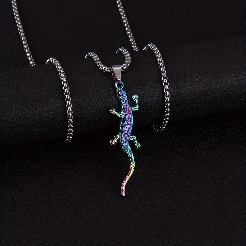 Men's Stainless Steel Ocean Series Pendant Necklace