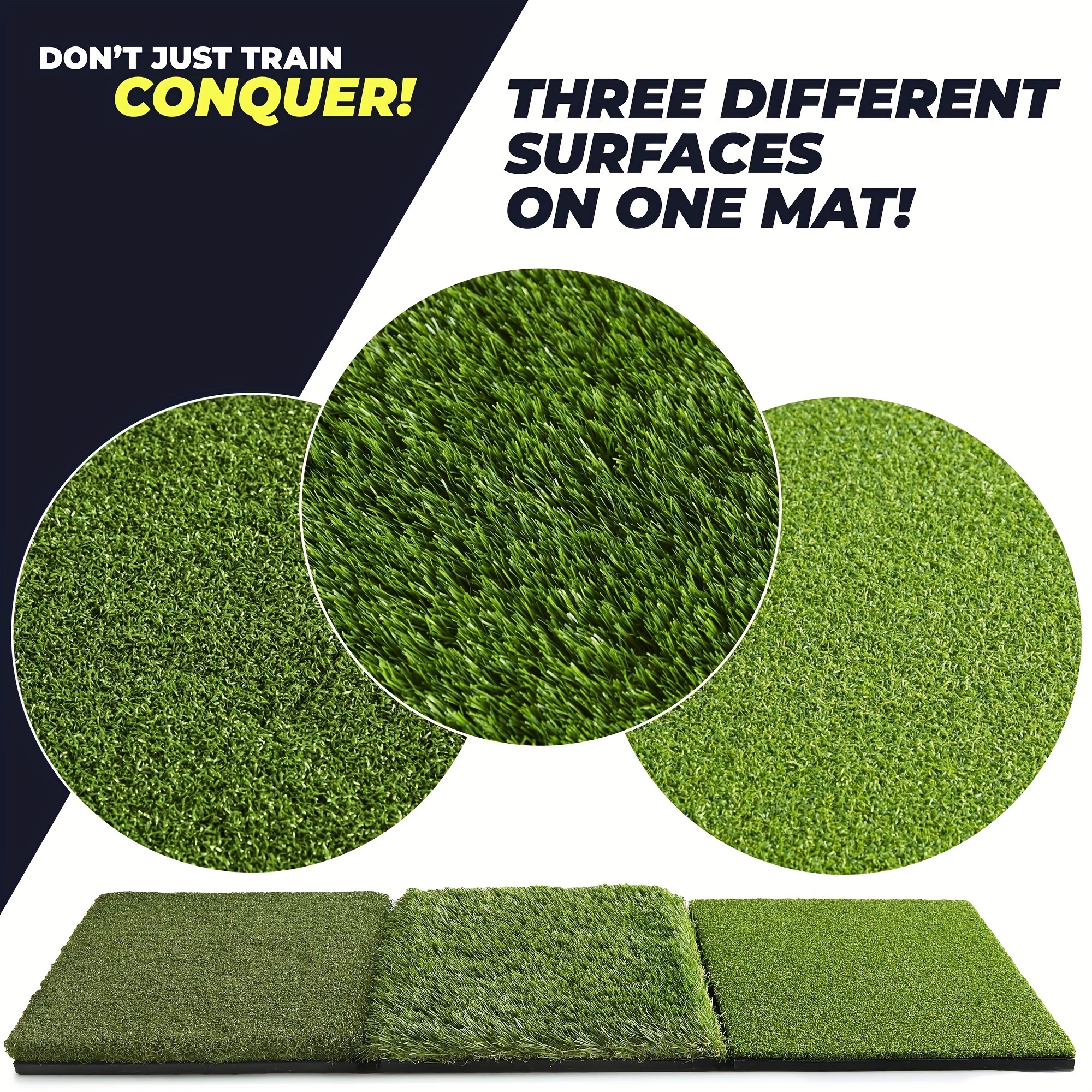 Golf Mat and Chipping Net for Backyard