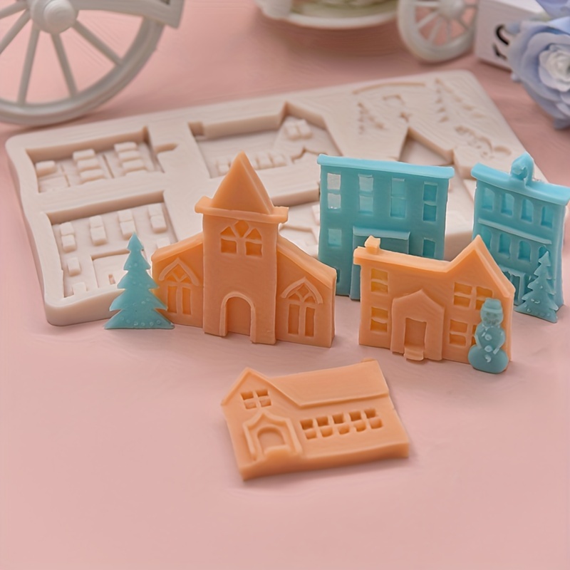 Silicone Molds Home Christmas Gingerbread  Silicone Gingerbread Fondant  Mould - 3d - Aliexpress