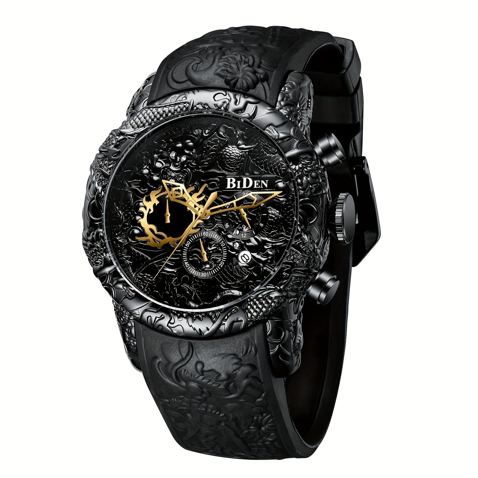 

Men's Watch Men's Chronograph Stainless Steel Waterproof Designer Watch Men's Analogue Date Business Watch For Men