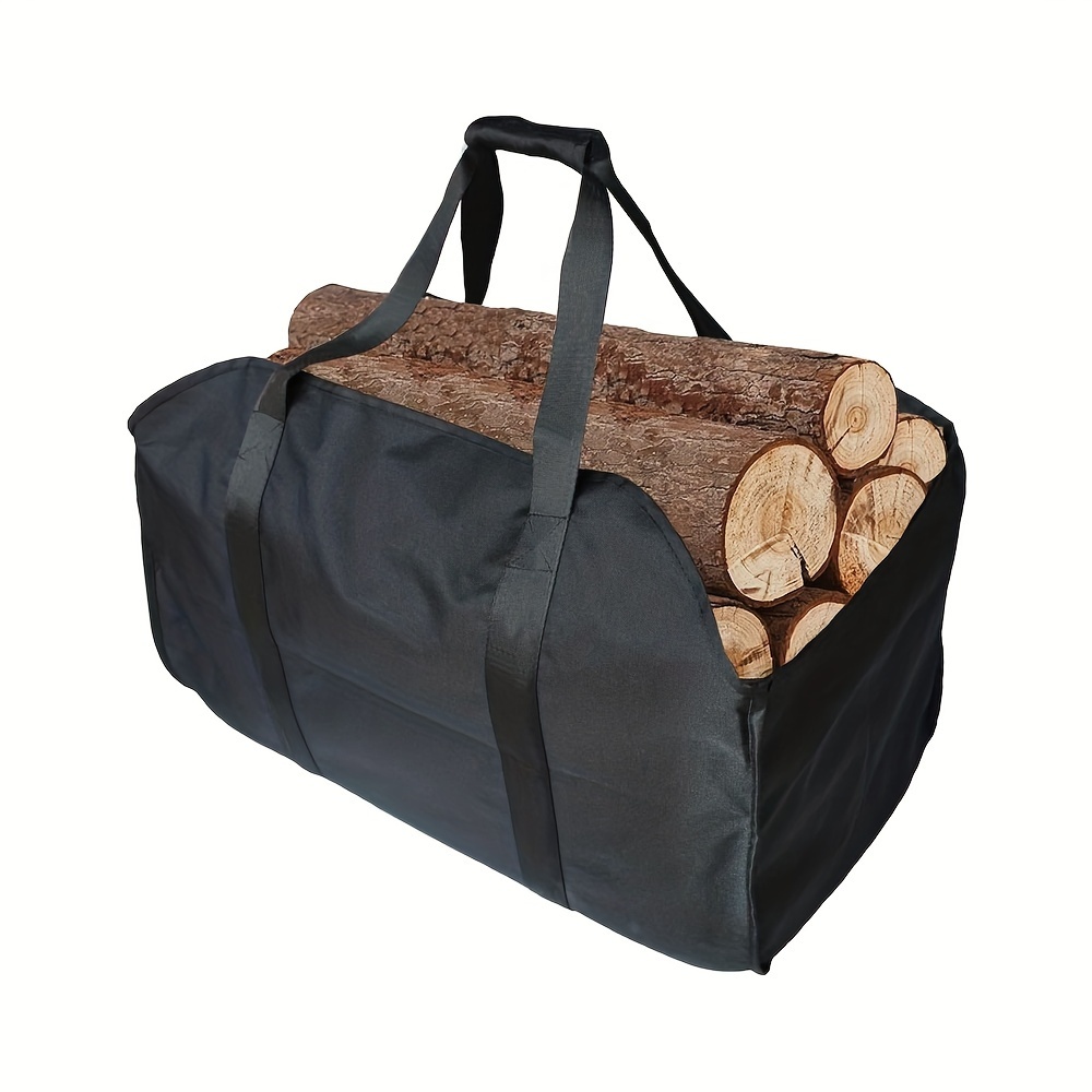 Acheter Support de stockage de bûches, sac en toile pour bois de chauffage,  fourre-tout Durable pour bois de chauffage, organisateur Portable  d'extérieur