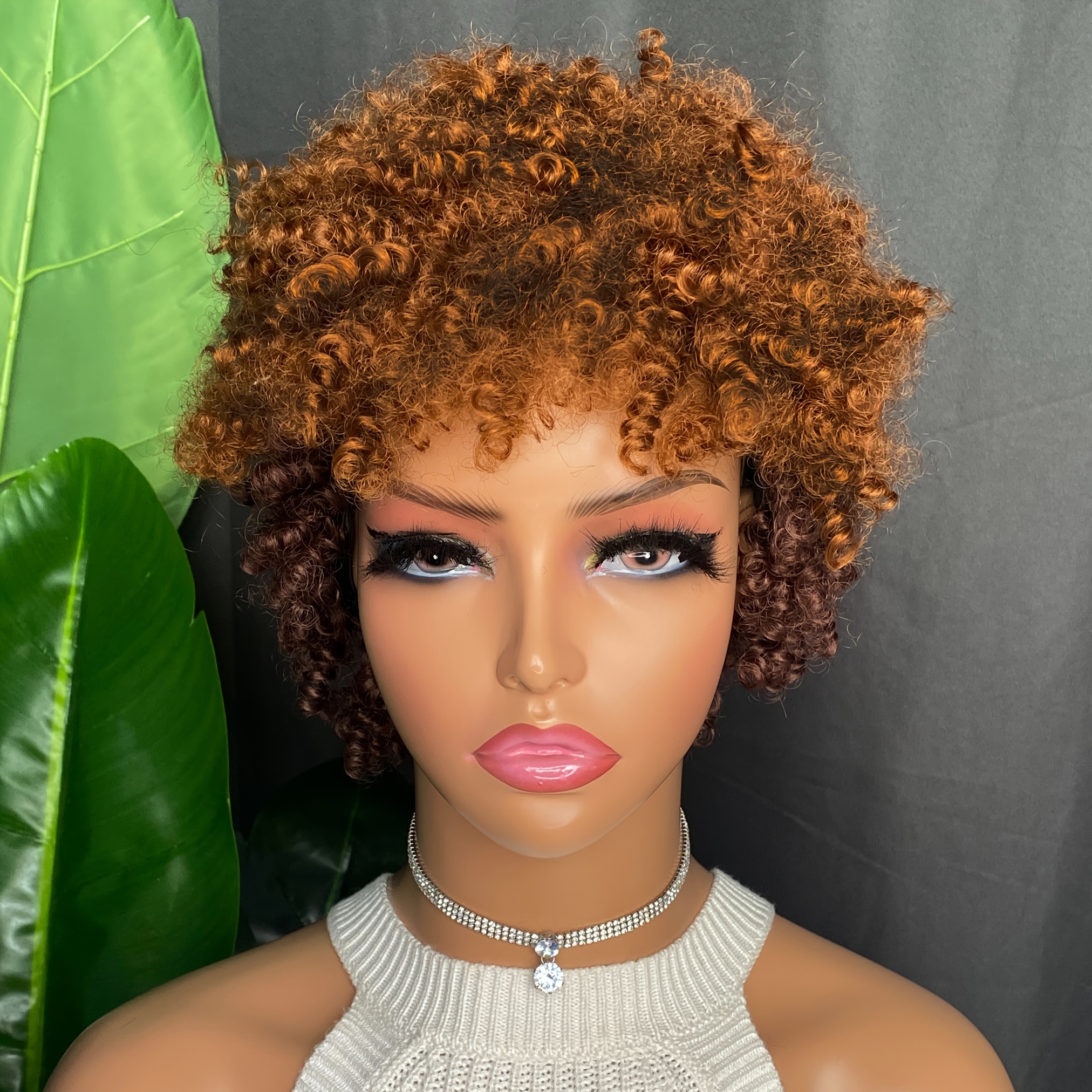 Curly Wigs Women Short Curly Wig Brown Curly Wigs Women Temu