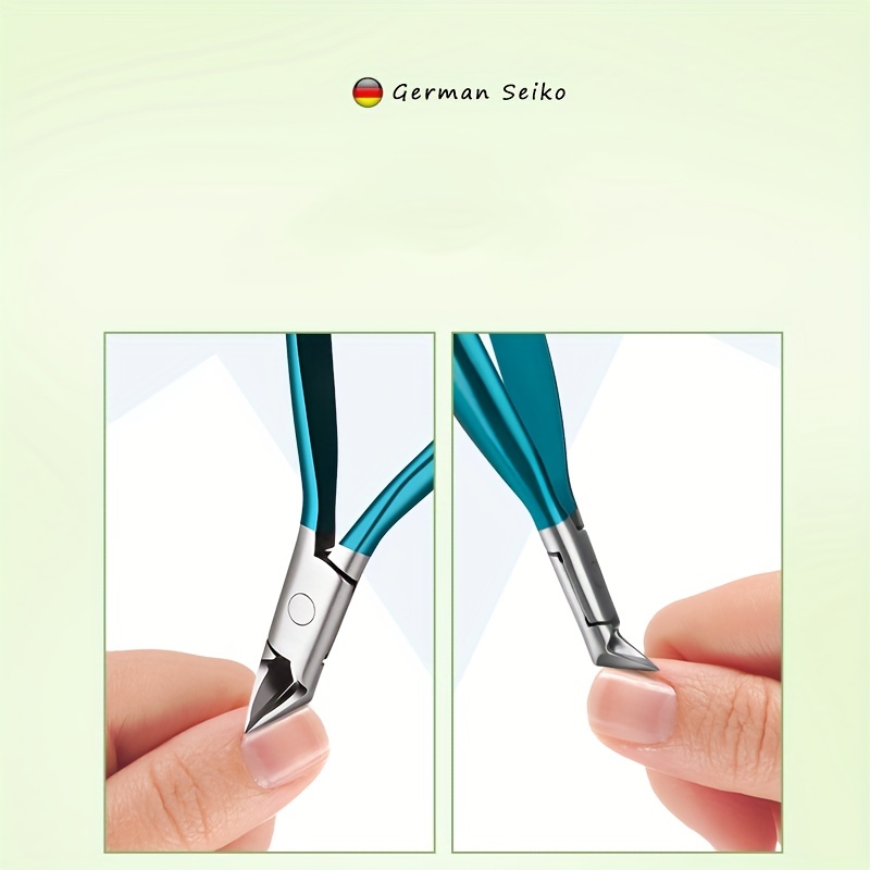 Professional Nail Scissors Plier Stainless Steel Cuticle Nipper Dead Skin Remover Toenail Clipper Manicure Tools
