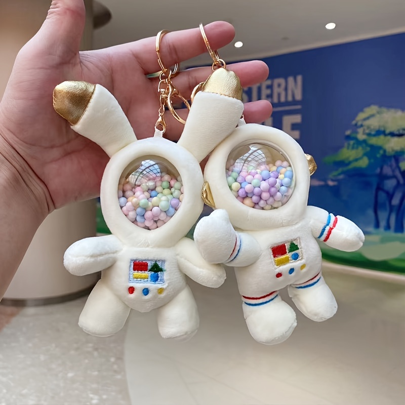 New Style School Bag Key Hanging Ornaments Cute Bunny Plush Key Chain Rabbit  Plush Toy School Bag Hanging Ornaments - Toys & Games - Temu Germany