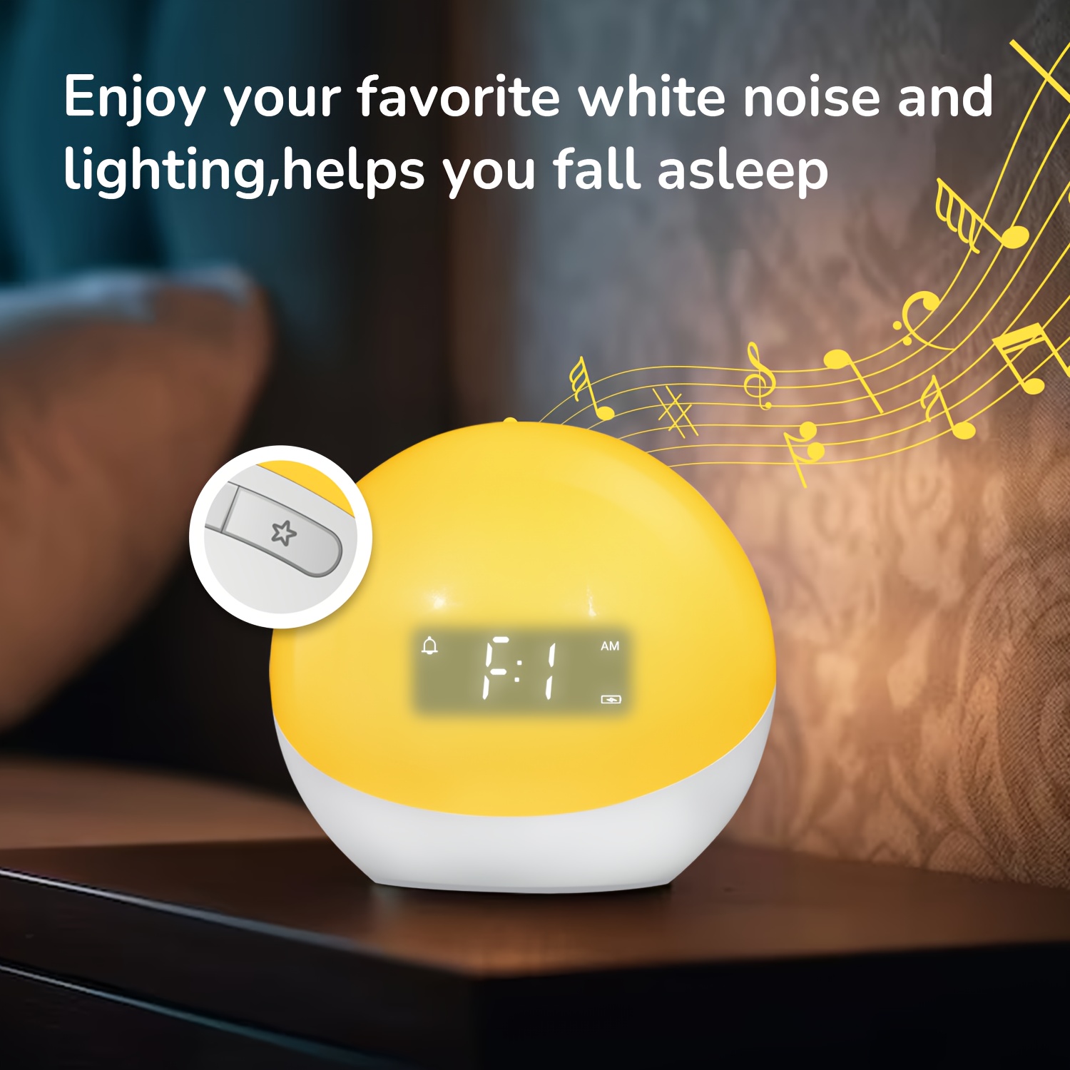 Hatch Light Alarm Clock - Temu