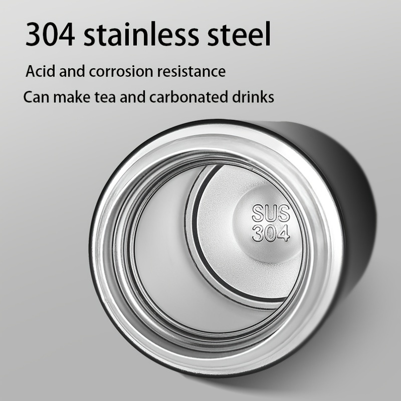 Stylish Vacuum Flask with Temperature Display