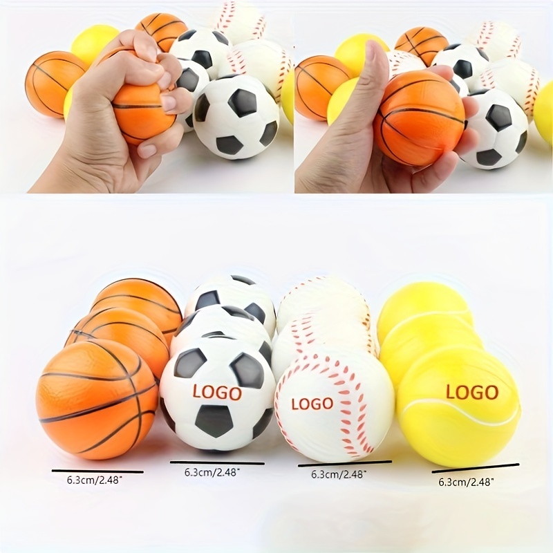 Juego de 6 pelotas deportivas multideportivas, tamaño oficial, fútbol,  voleibol, pelota de juegos infantiles, béisbol con bolsa de equipo  deportivo