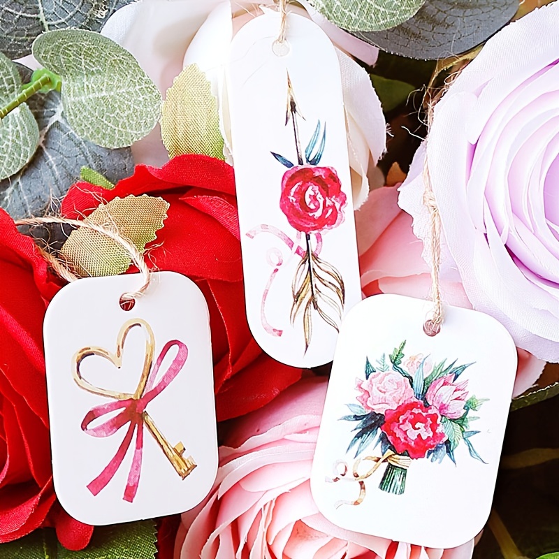 Gift Tags with String - 100pcs Happy Mother's Day Floral Design Paper –  Vietnam gift packaging manufacturers