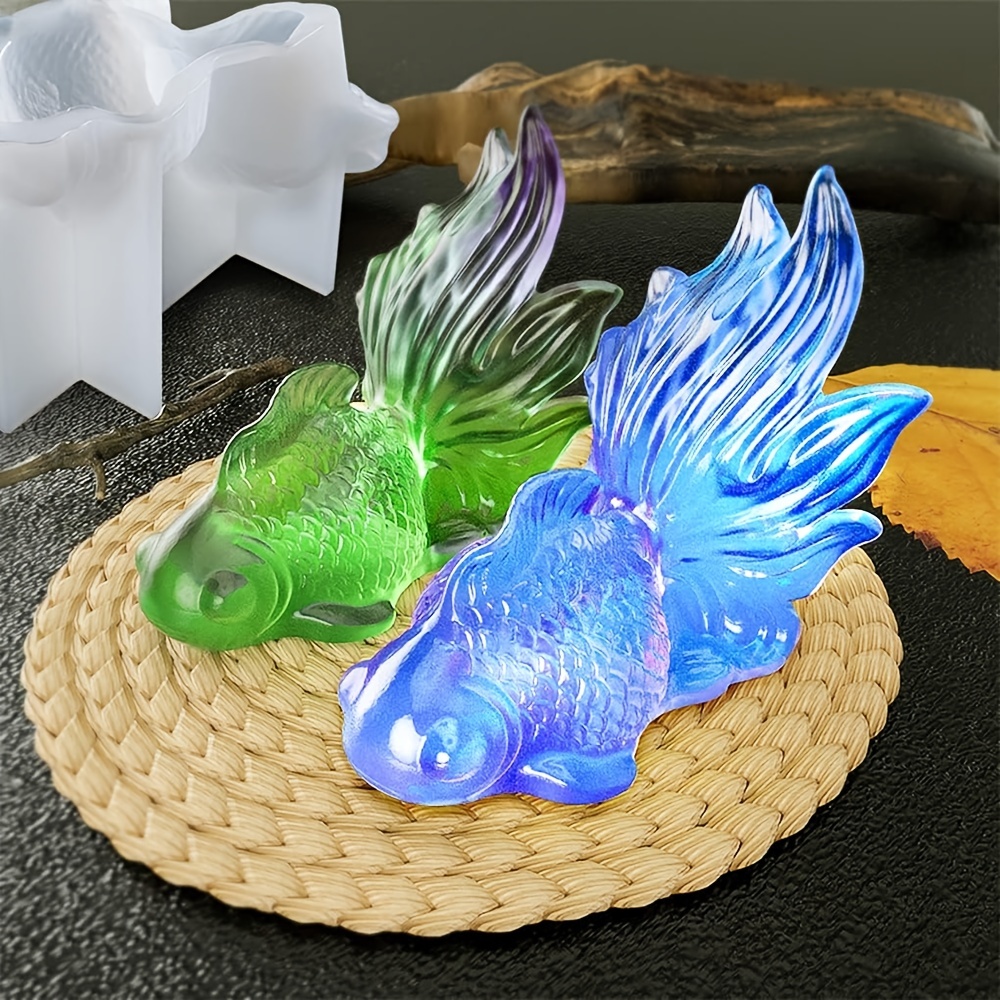 Standing Fish Silicone Resin Mold -  Canada