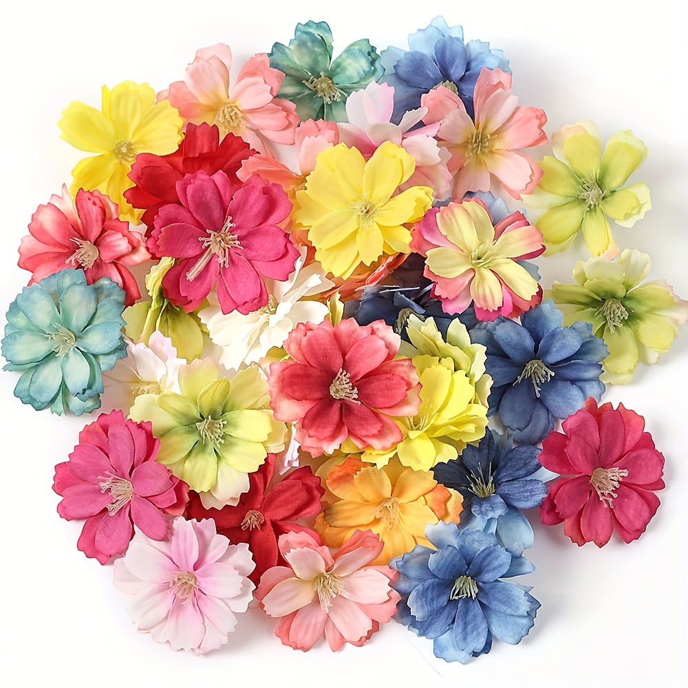10/20/50Pcs Mini Rose Artificial Flowers Heads Silk Fake Flower For Home  Decor Wedding Decoration DIY Craft Garland Accessories - AliExpress