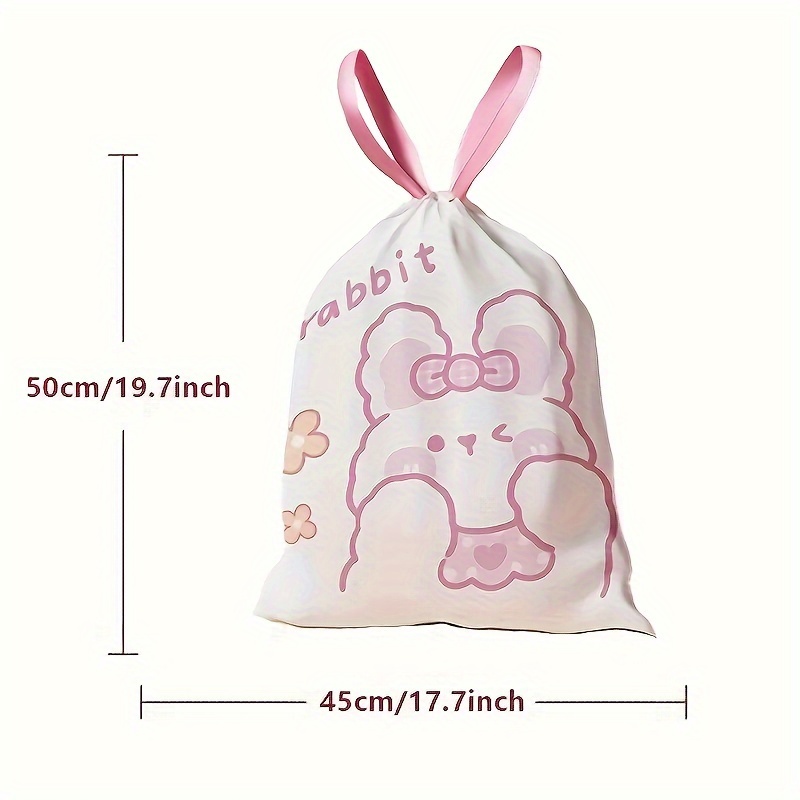 Thick Drawstring Garbage Bag Disposable Garbage Bag Cartoon - Temu