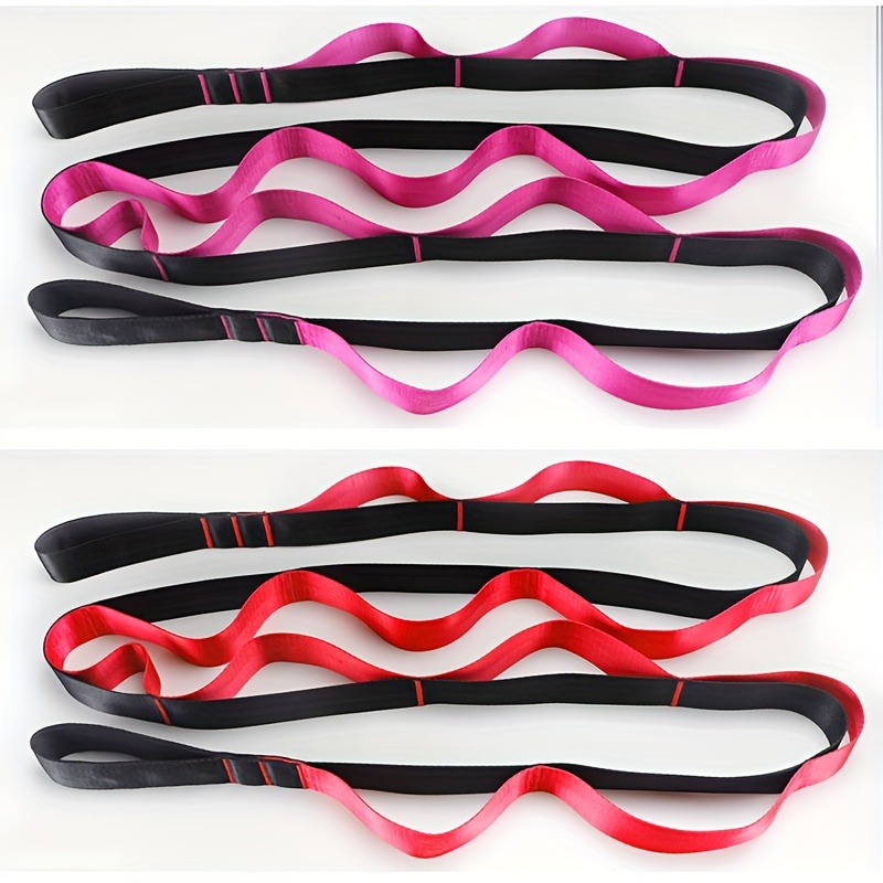 Nylon Yoga Resistance Strap Elastic Stretching Band