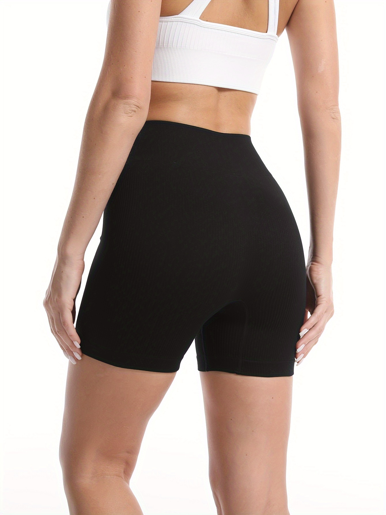 Booty Shorts for Women Scrunch Butt Lifting High Waisted Yoga Shorts  Workout Gym