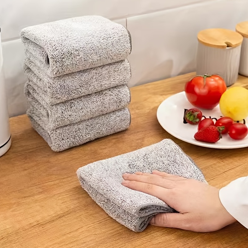 Square Dish Towels Microfiber Dish Cloths Ultra Absorbent - Temu