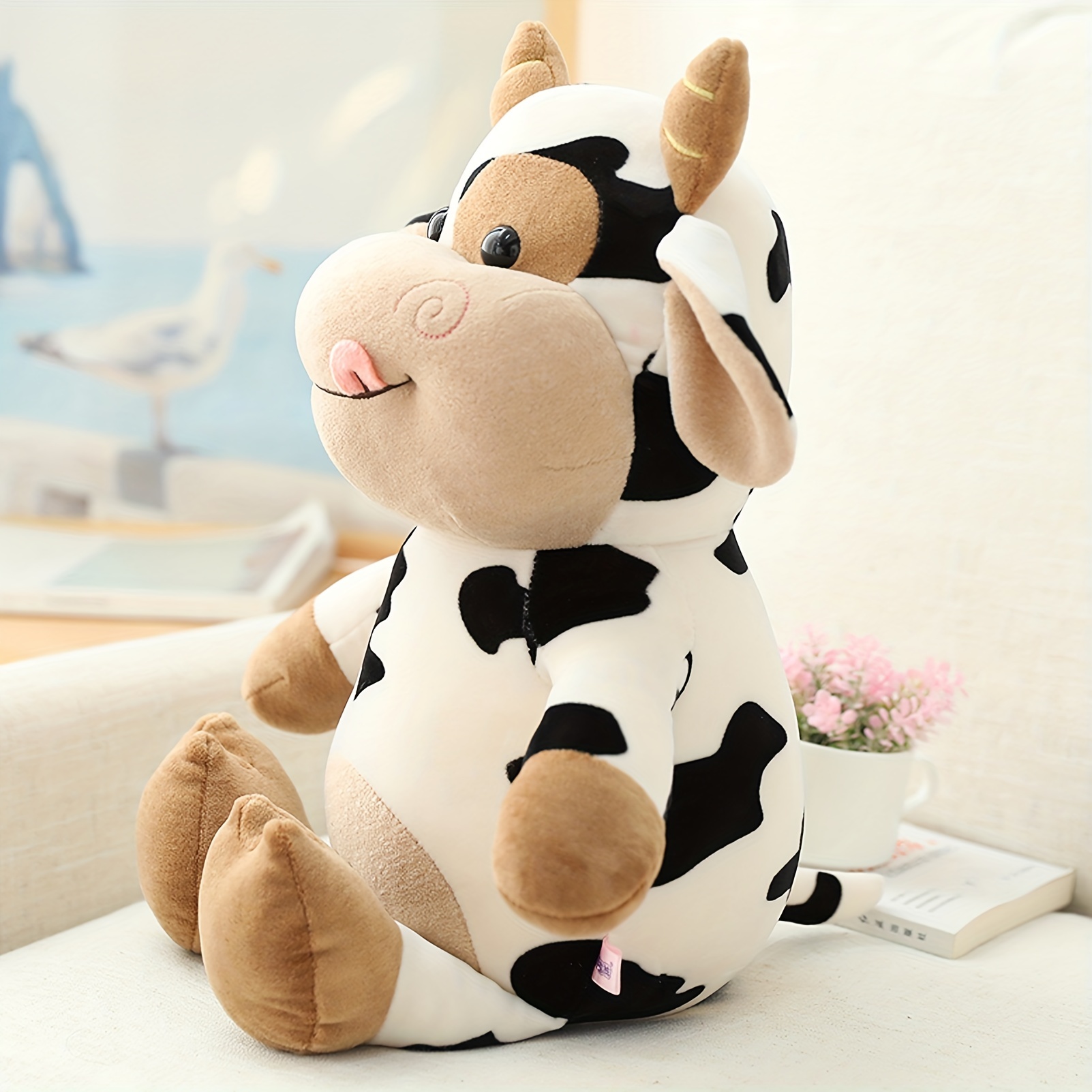 Juguete Peluche Vaca 19cm. aprox. – BuenaPetShop