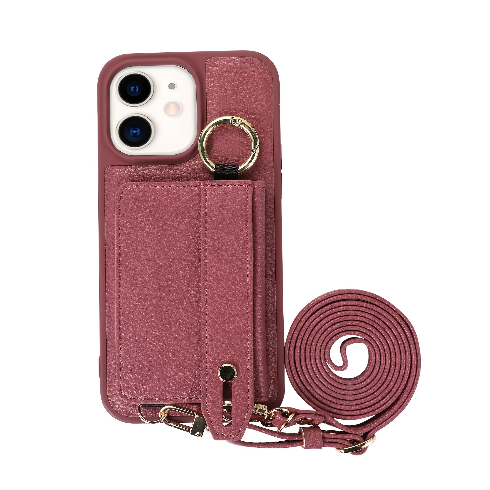Designer Crossbody Card Wallet Phone Cases For IPhone 15 14 15Pro 14Pro  14Plus 14ProMax 13 13Pro 13ProMax 12 11 X XR XS Luxury Handbag Case With  Card Slot Shoulder Strap From Huada3698, $2.48