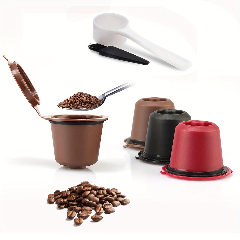4PCS Nespresso Refillable Reusable Nespresso Coffee Capsule 20ML