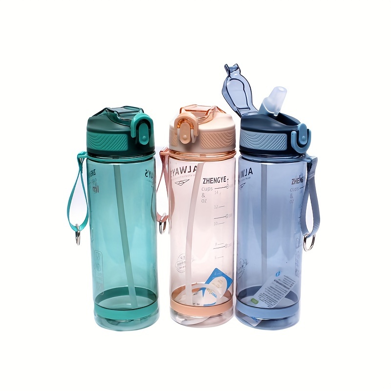 Botella de agua deportiva de gran capacidad de 101.4 fl oz/101 onzas,  botella de agua deportiva con escala, botellas grandes para botella de agua  al