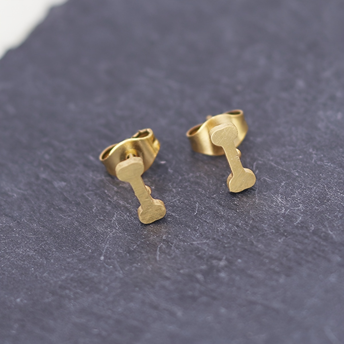 Dog bone clearance earrings