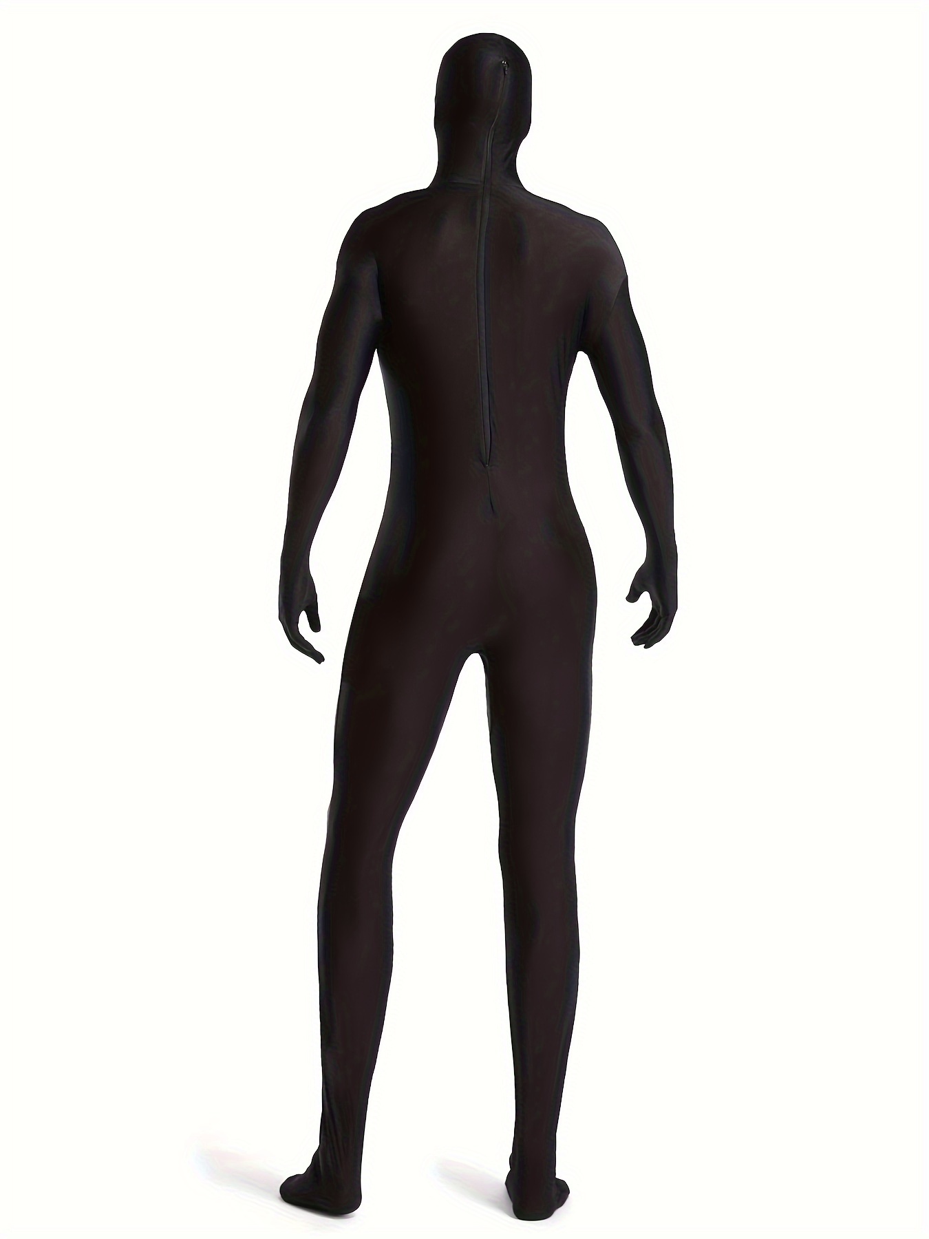 Unisex Spandex Stretch Adult Costume Zentai Disappearing Man Body Suit