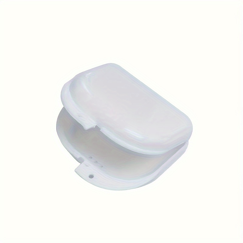 couleur 20pcs blanc Étui de retenue pour dentier,boîtier de protection pour  la bouche, dentier, orthodontique