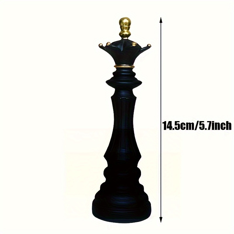Resin Chess Statue Home Decor Figurine Modern Interior Decor Temu