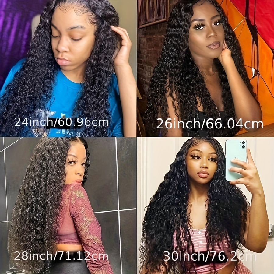  13x6 Deep Wave Lace Front Wigs Human Hair Deep Wave