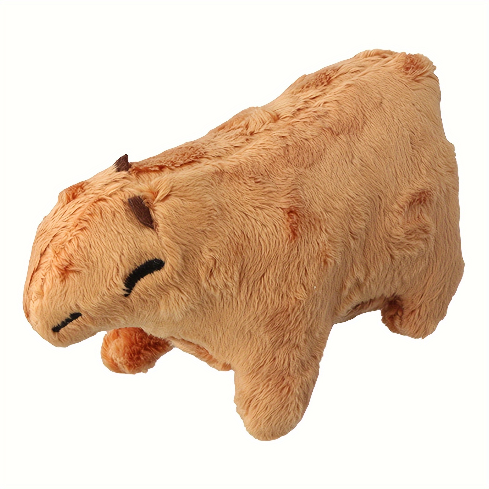 1pc Simulation Capybara Plush Toy Cute Capybara Stuffed Animal Doll  Birthday Gift