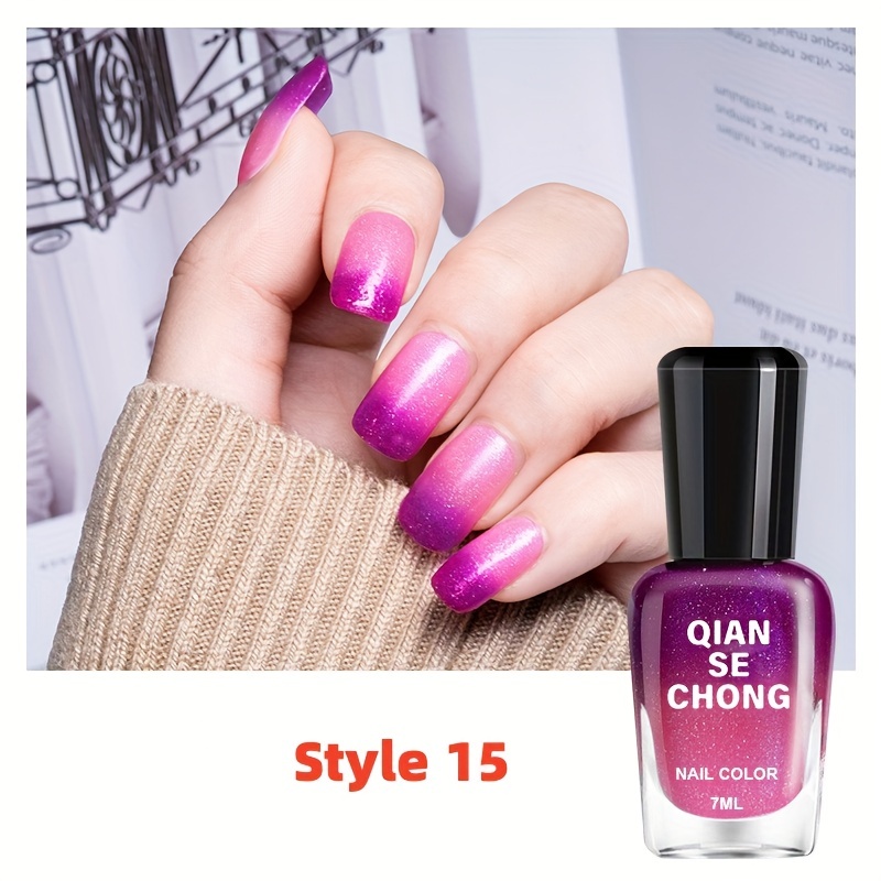 Color Changing Nail Polish for Autumn and Winter