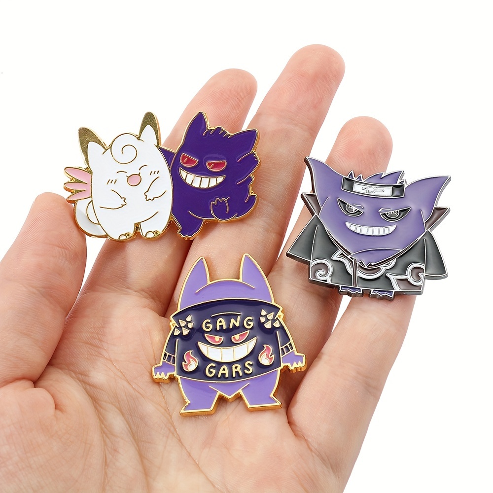 Pokemon Pins Pikachu Badges Cute Gengar Snorlax Brooches Enamel Pin Hats  Clothes Backpack Decoration Jewelry Accessories - AliExpress