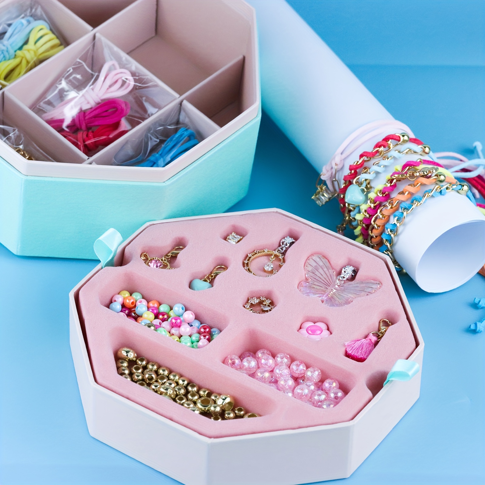 Bijoux Pour Enfants Éducatifs Créatifs Diy Bracelet En Perles De