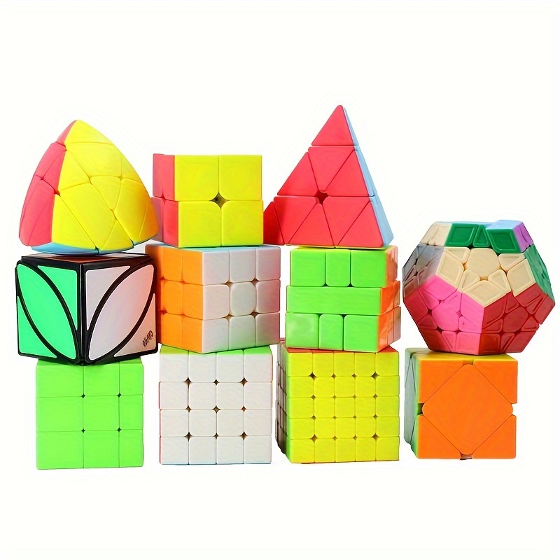 Cubo mágico 3x3, 2x2, pirâmide triangular suave, velocidade profissional,  brinquedos educativos, presentes para crianças — comprar a preços baixos na