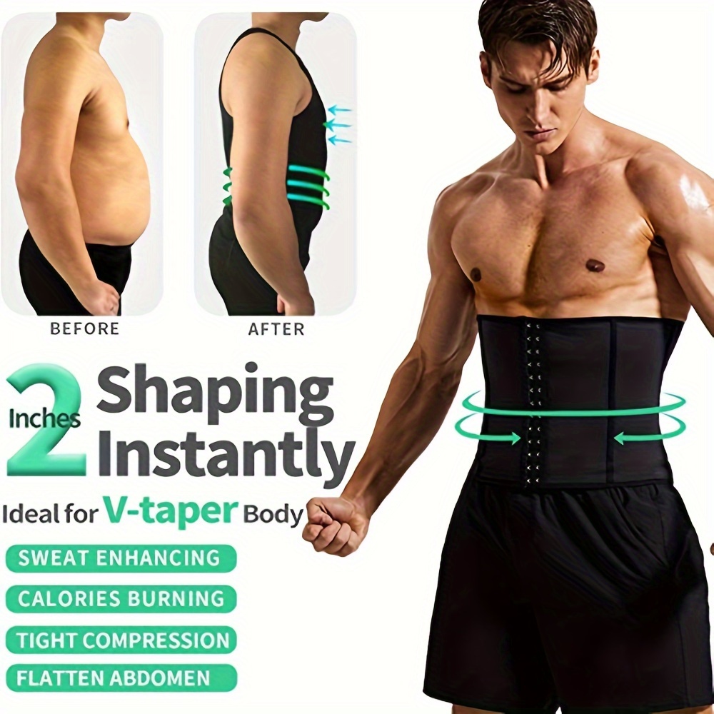 Men's Compression Body Shaper Belt new neoprene waist trainer