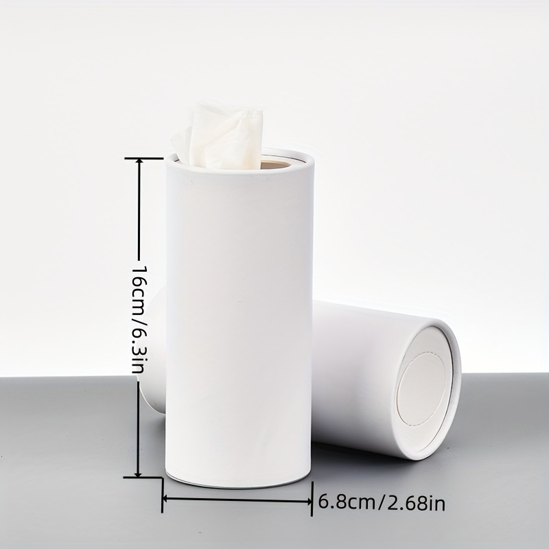 Car Tissue Round Box Car Tissues Cylinder Tissues for Car Cup