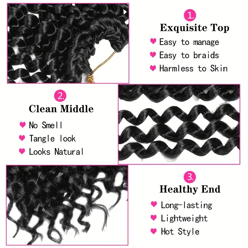 Afro Passion Twist Hair Crochet Hair Dreadlocks Water Ripple