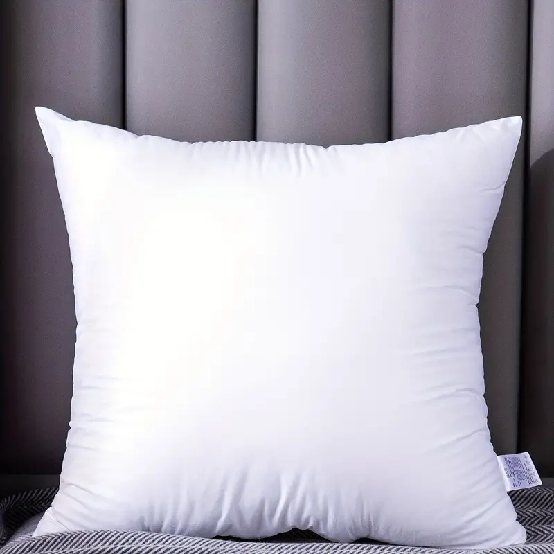 Throw Pillow Insert White Square Pillow Core For - Temu
