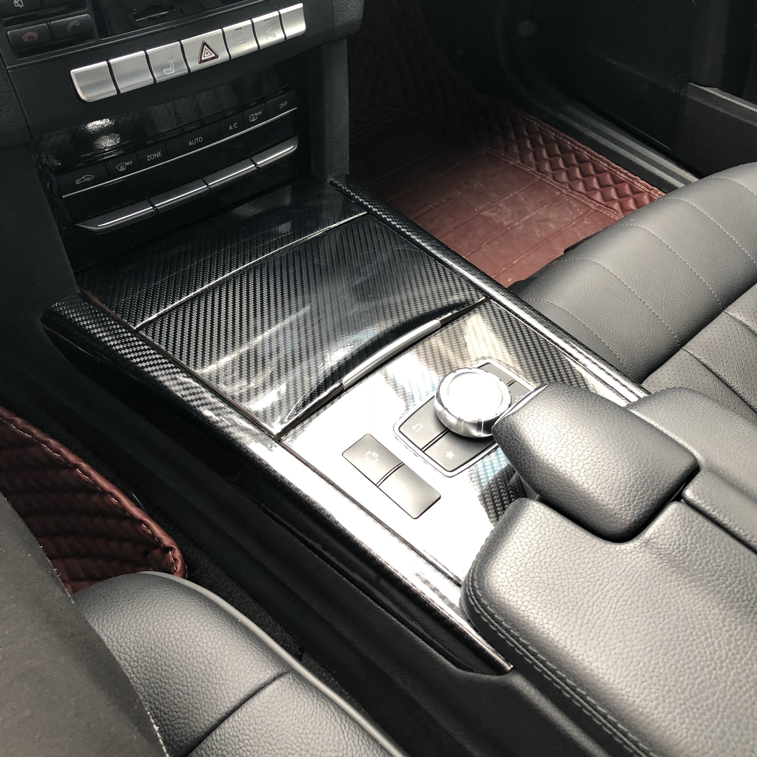 Auto Styling Hinten Klimaanlage Vent Dekorative Rahmen Für Mercedes Benz E  Klasse W212 2012 2015 Innen Outlet Trim Aufkleber Von 27,43 €