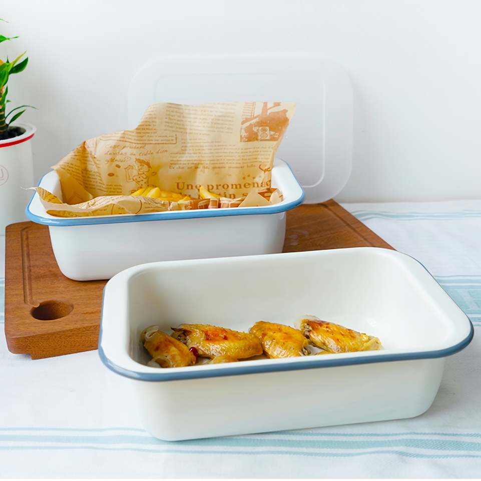 Baking Dish Baking Pan Ceramic Brownie Pan Casserole Dish - Temu